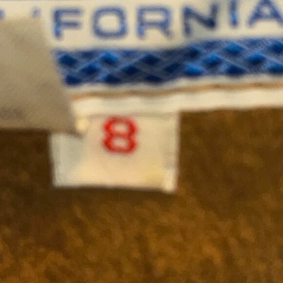 VINTAGE 70'S MATTERHORN NAPA SUEDE SHEEPSKIN SHERPA JACKET COAT - MADE IN USA -8 - Picture 12 of 15